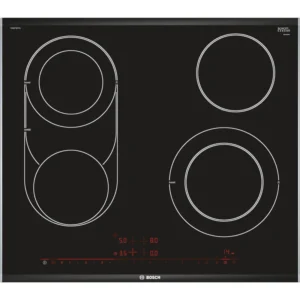 bosch pkm675dp1d serie 8 elektro kochfeld 60 cm schwarz mit rahmen aufliegend 1